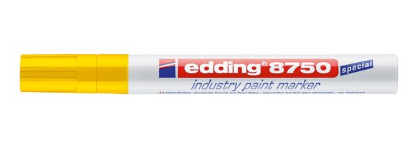 Industrijski paint marker E-8750 2-4mm žuta Edding