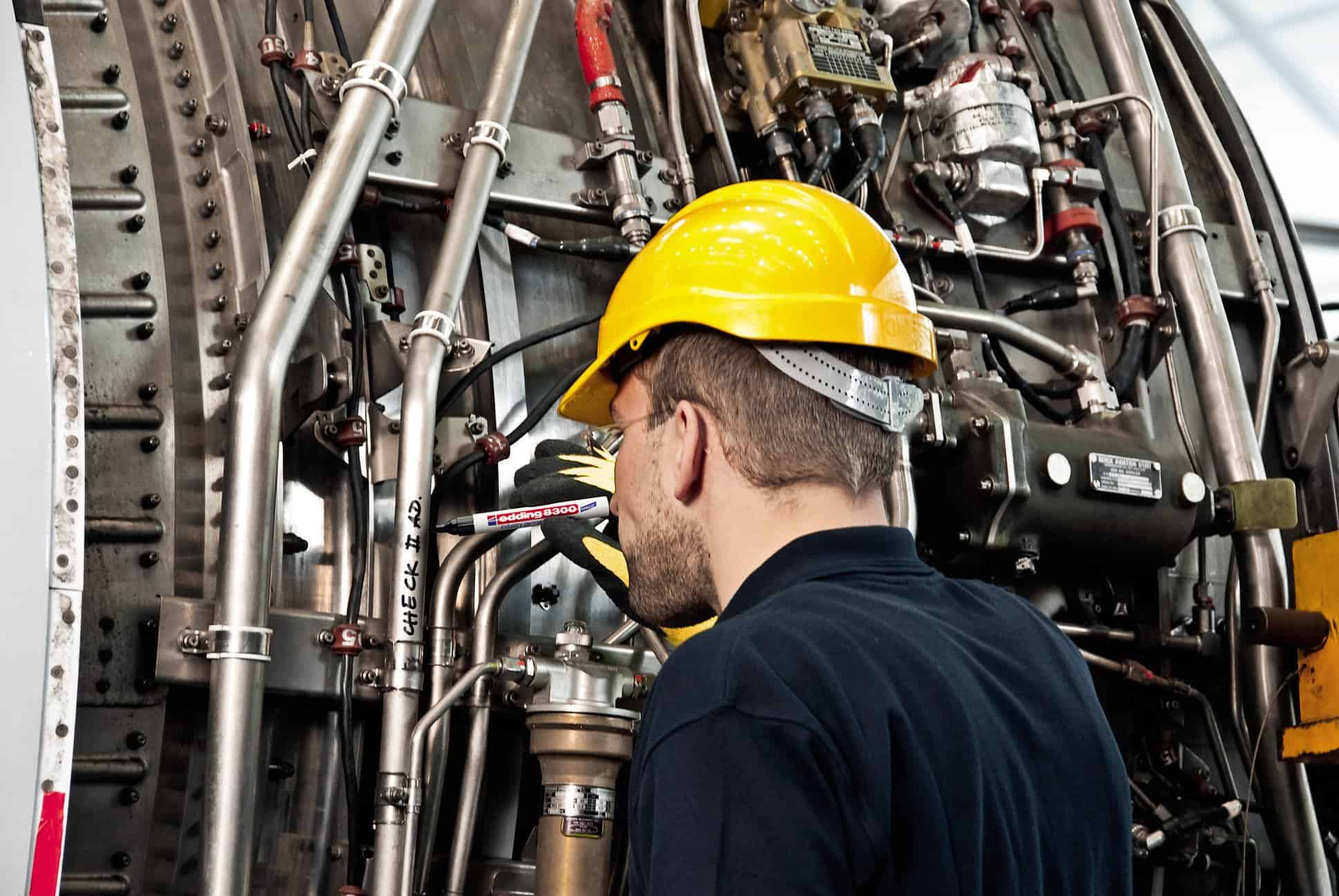 Industrijski permanent marker E-8300 1,5-3mm crna Edding