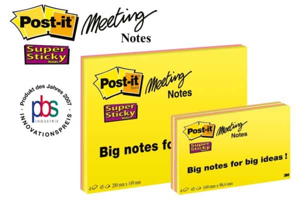Post-it Super Sticky 152 x 101 mm, 4 boje x 45L  6445-4SS EU 3M