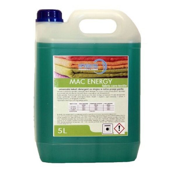 PROLAUNDRY MAC ENERGY – Tečni deterdžent za veš 5L - Irbis