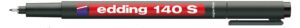Permanent pen OHP marker 0,3mm 140S crna Edding