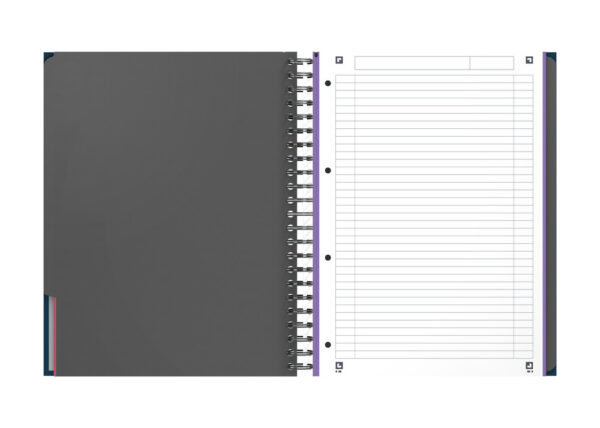 Sveska Oxford Office Essentials Europeanbook A4+ linije, 4 Subject - Image 3