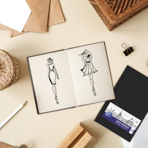 Sketchbook A4, tvrdi povez, 100g, 96 listova Oxford - Image 2