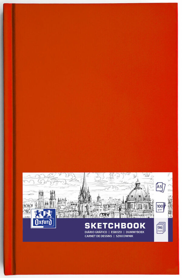 Sketchbook A5, tvrdi povez, 100g, 96 listova Oxford - Image 8