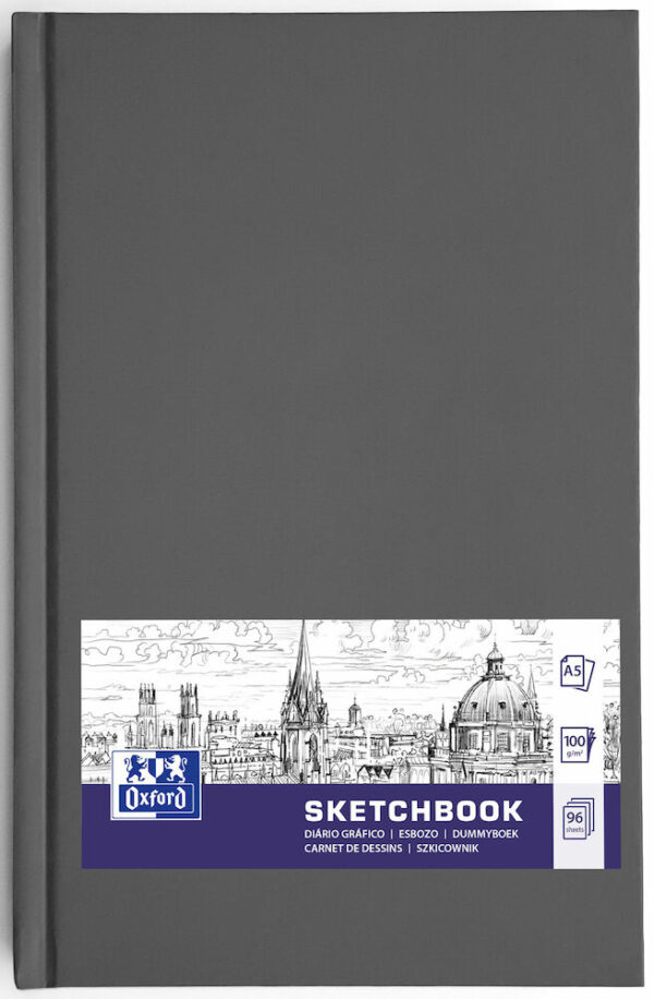 Sketchbook A5, tvrdi povez, 100g, 96 listova Oxford - Image 11