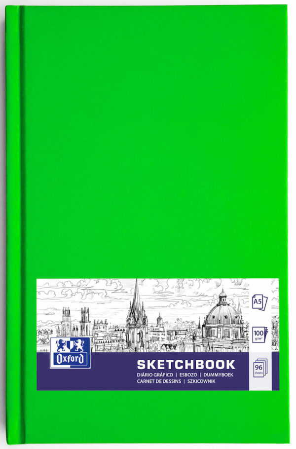 Sketchbook A5, tvrdi povez, 100g, 96 listova Oxford - Image 10