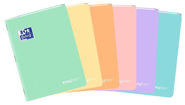 Sveska A5 EasyBook Pastel 60 lista, 90g, optički papir, margine karo Oxford - Image 3
