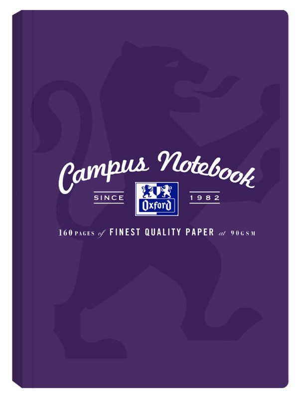 Sveska A4 Oxford TP 80 lista Campus, 90g, optički papir, margine karo - Image 3
