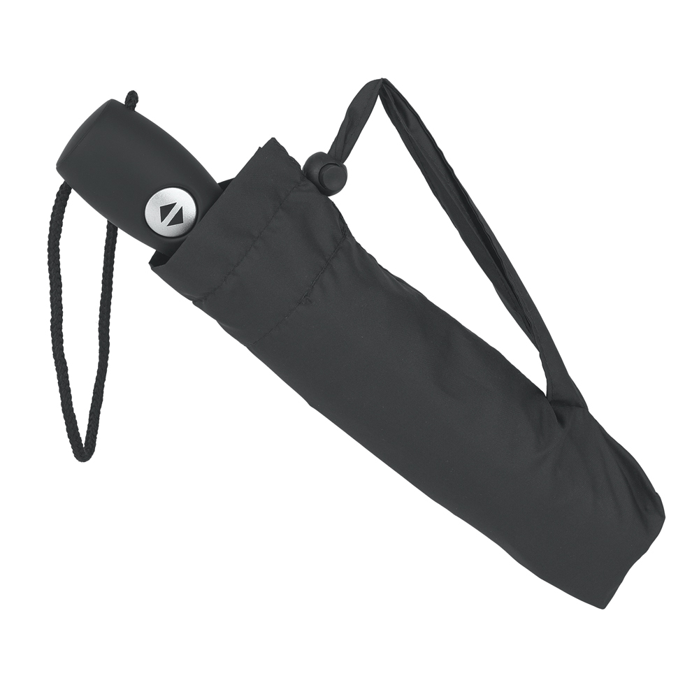 Kišobran unisex sklopivi 53 cm/7 rebara crna Gabol - Image 2