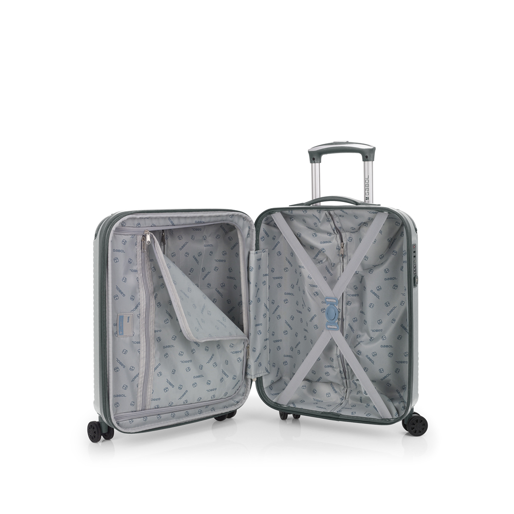 Kofer mali (kabinski) PROŠIRIVI 40x55x22/25 cm ABS 39,7/45L-2,7 kg Balance XP srebrna Gabol - Image 4