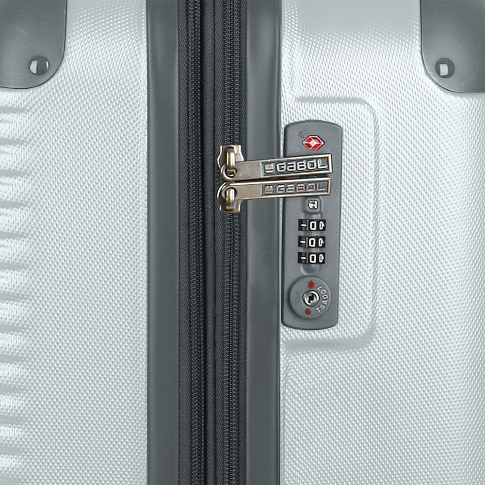 Kofer mali (kabinski) PROŠIRIVI 40x55x22/25 cm ABS 39,7/45L-2,7 kg Balance XP srebrna Gabol - Image 6