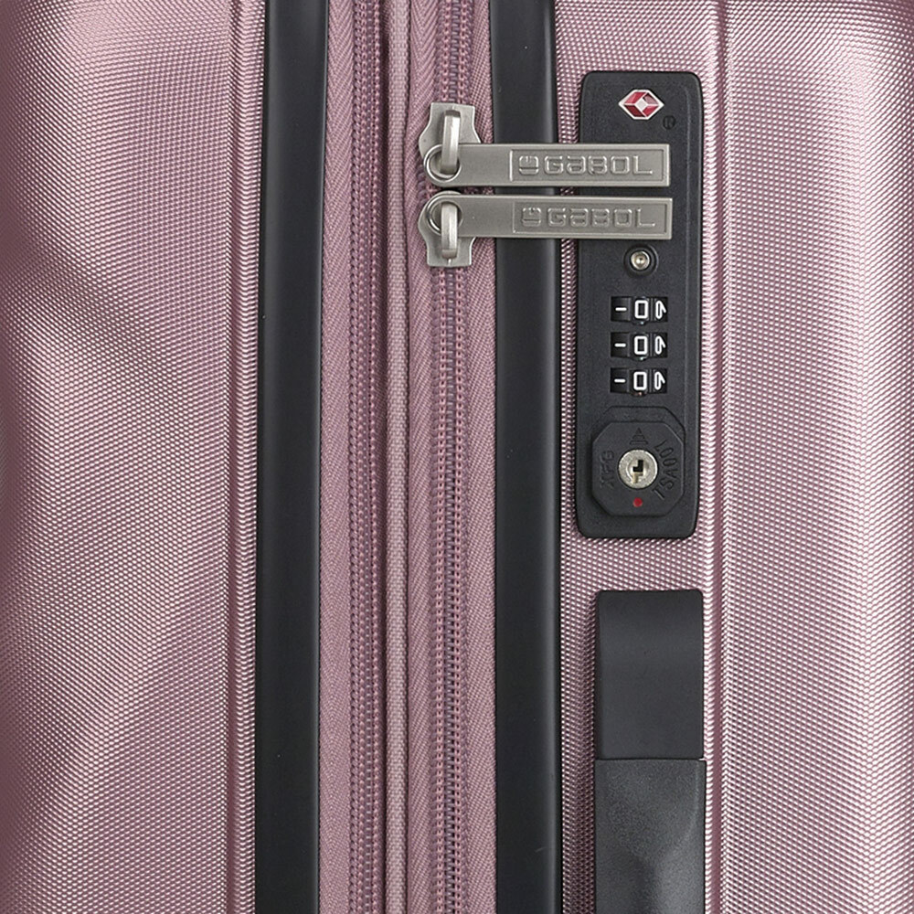 Kofer mali (kabinski) PROŠIRIVI 40x55x22/25cm Aries 41,7/47,4 l-2,9 kg pastelno roze Gabol - Image 6