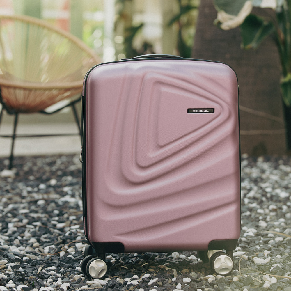 Kofer mali (kabinski) PROŠIRIVI 40x55x22/25cm Aries 41,7/47,4 l-2,9 kg pastelno roze Gabol - Image 8