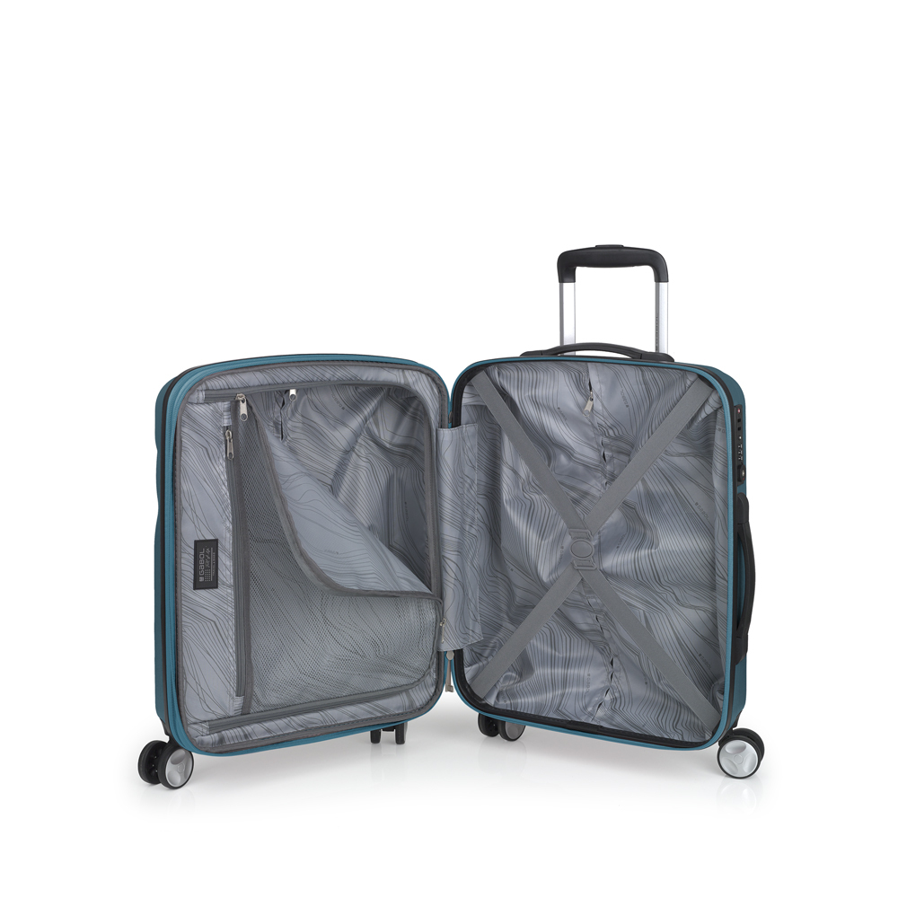 Kofer mali (kabinski) PROŠIRIVI 40x55x22/25cm Aries 41,7/47,4 l-2,9 kg tirkiz Gabol - Image 4