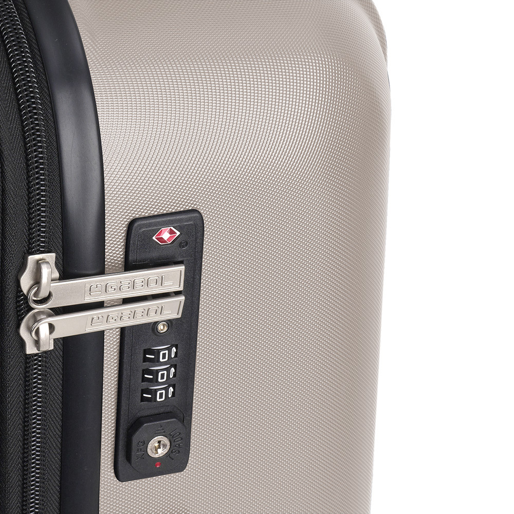 Kofer mali (kabinski) PROŠIRIVI 40x55x22/25cm Ocean 41,7/47,4 l-2,9 kg krem Gabol - Image 6