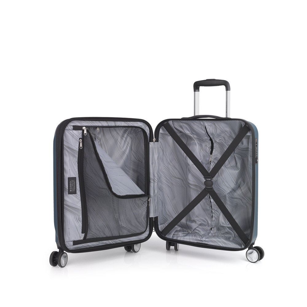 Kofer mali (kabinski) PROŠIRIVI 40x55x22/25cm Ocean 41,7/47,4 l-2,9 kg tirkiz Gabol - Image 4