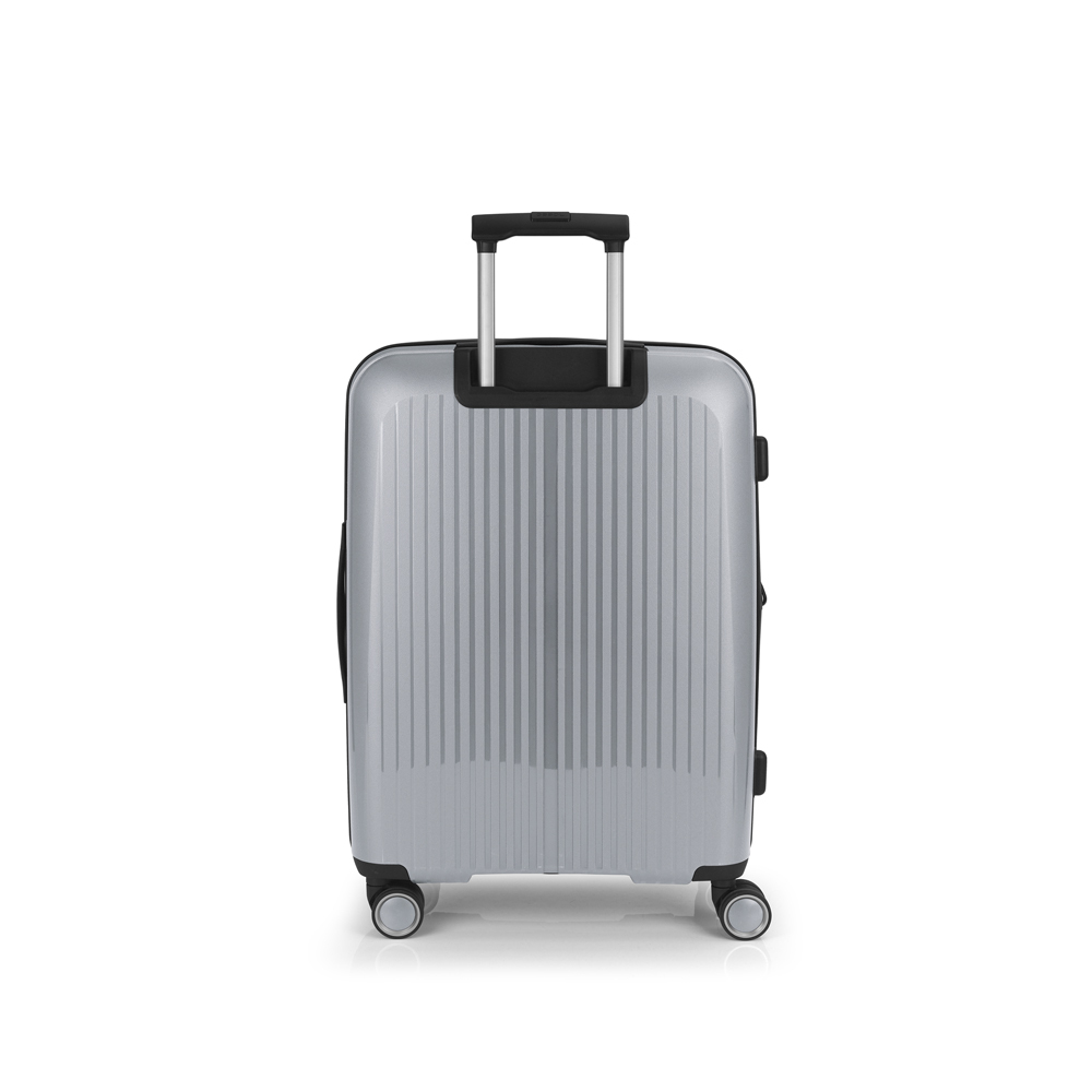 Kofer srednji PROŠIRIVI 45x65x27/30cm Brooklyn 70/77,8 l-3,4 kg srebrna Gabol - Image 3