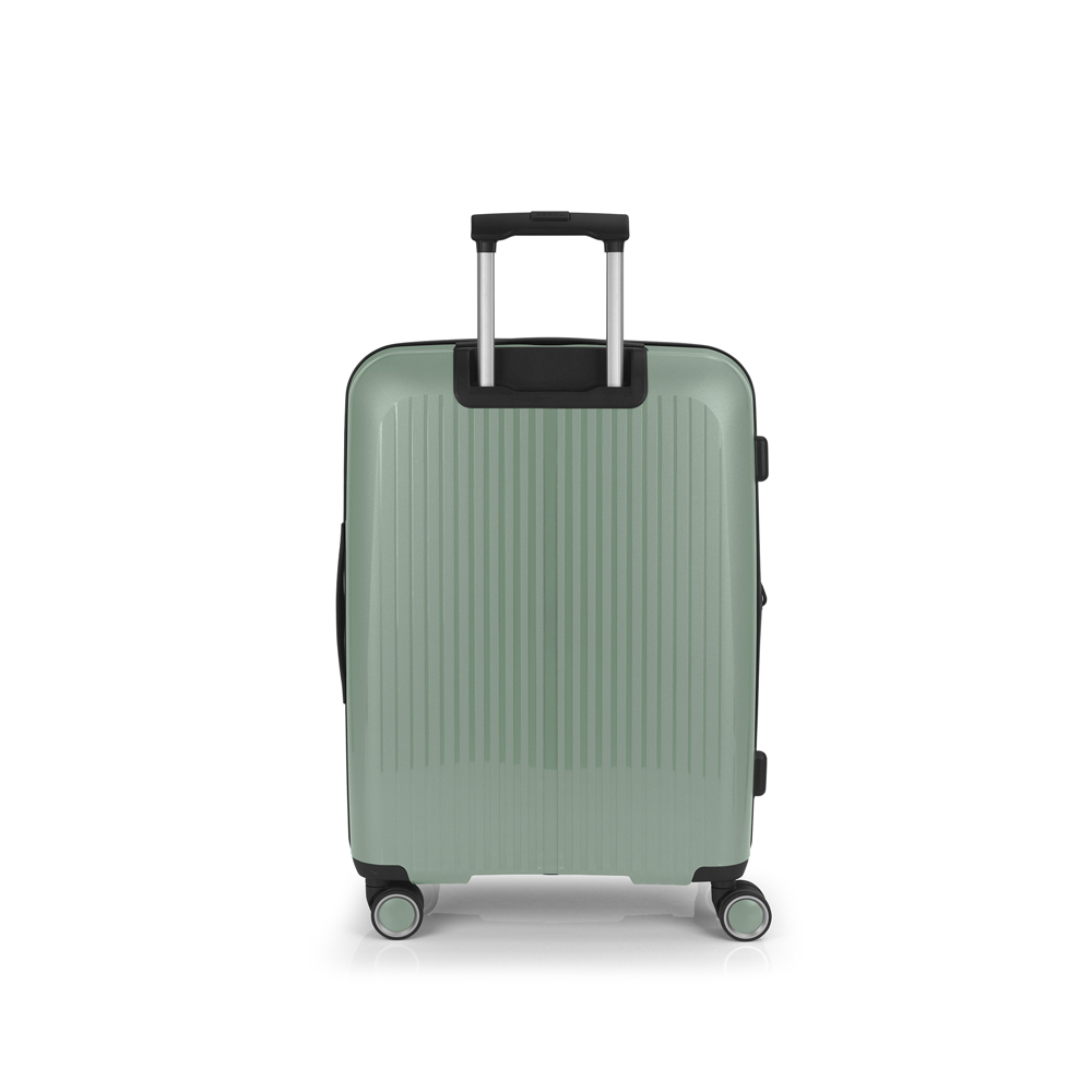 Kofer srednji PROŠIRIVI 45x65x27/30cm Brooklyn 70/77,8 l-3,4 kg zelena Gabol - Image 3