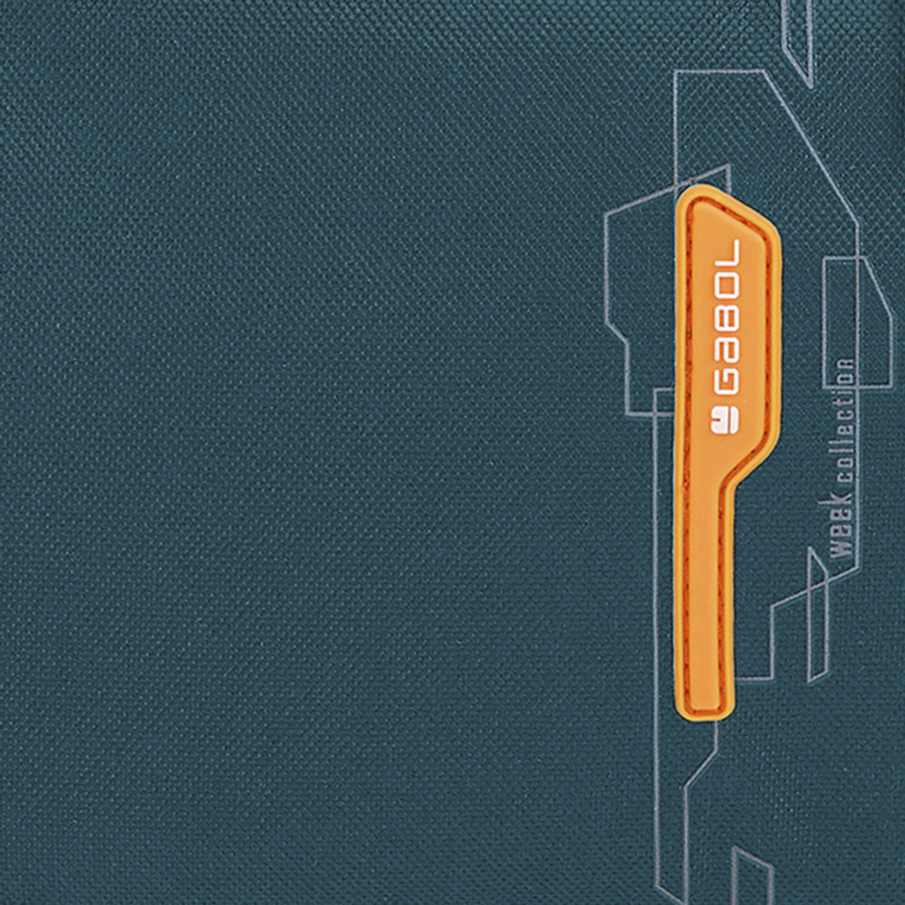 Neseser 30x20x20 cm 11,4l - 0,43 kg Week ECO tirkiz Gabol - Image 5