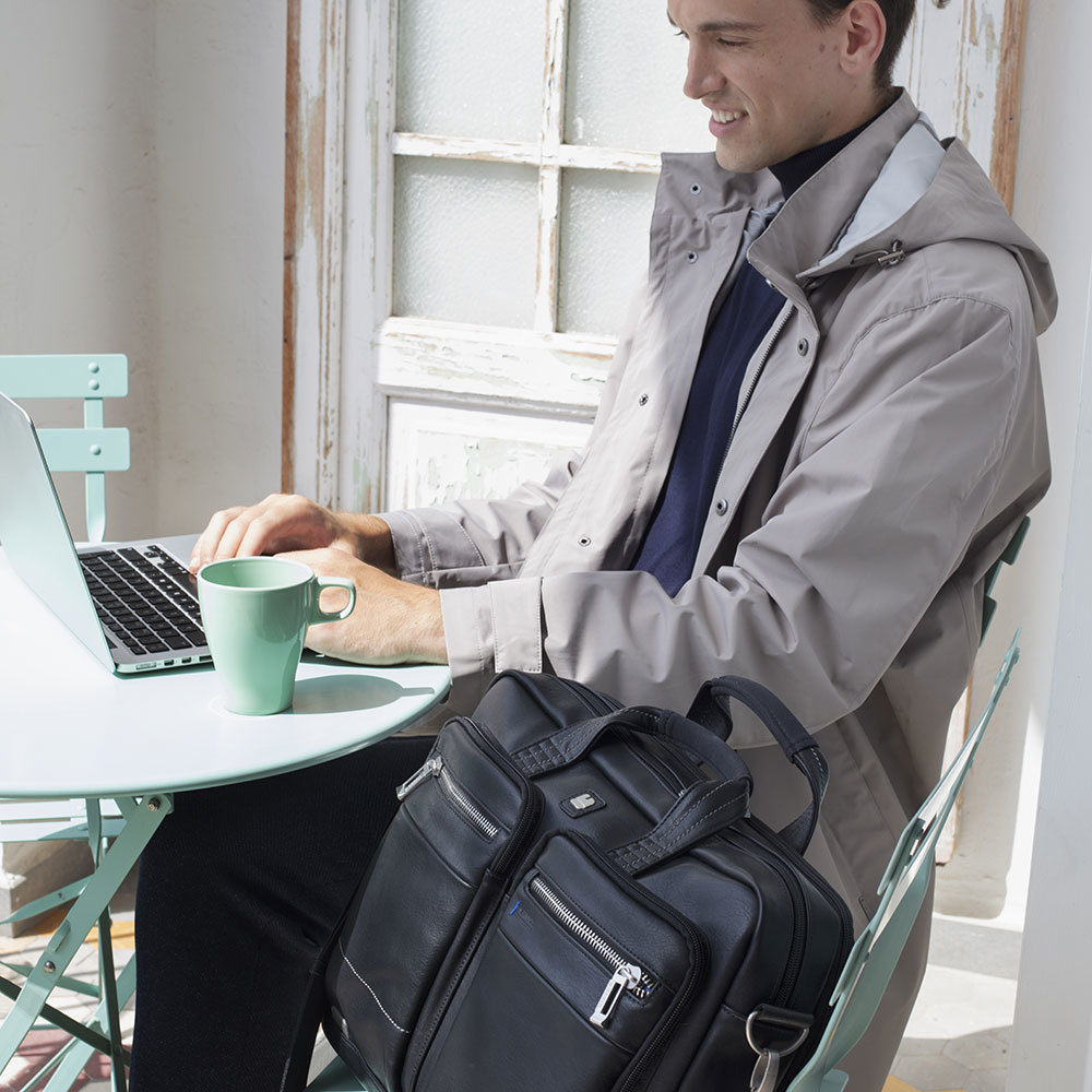 Notebook torba 42x31x11 cm 15,6" Stinger crna Gabol - Image 10