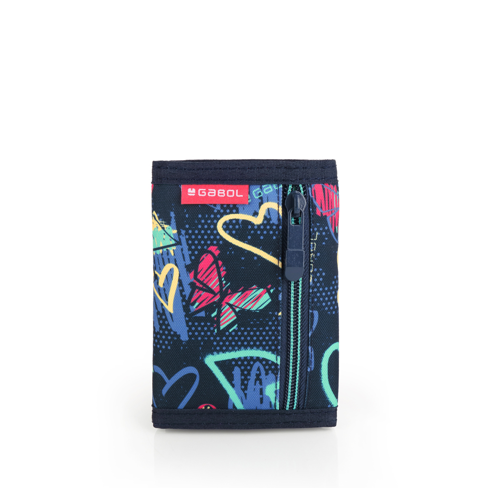 Novčanik 12,5x9x1 cm 0,1l 0,07kg Tizas tamno plava Gabol - Image 2