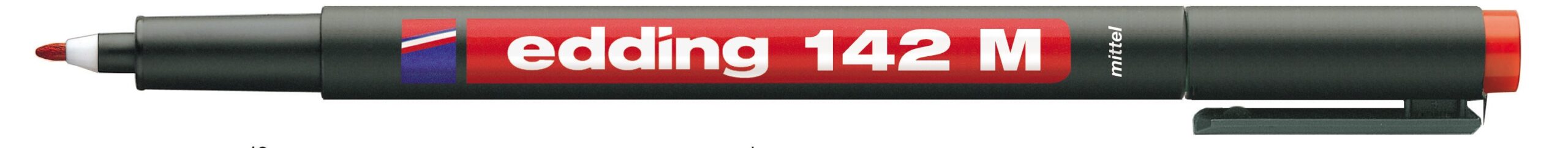 Permanent pen OHP marker 1,0mm 142M crvena Edding