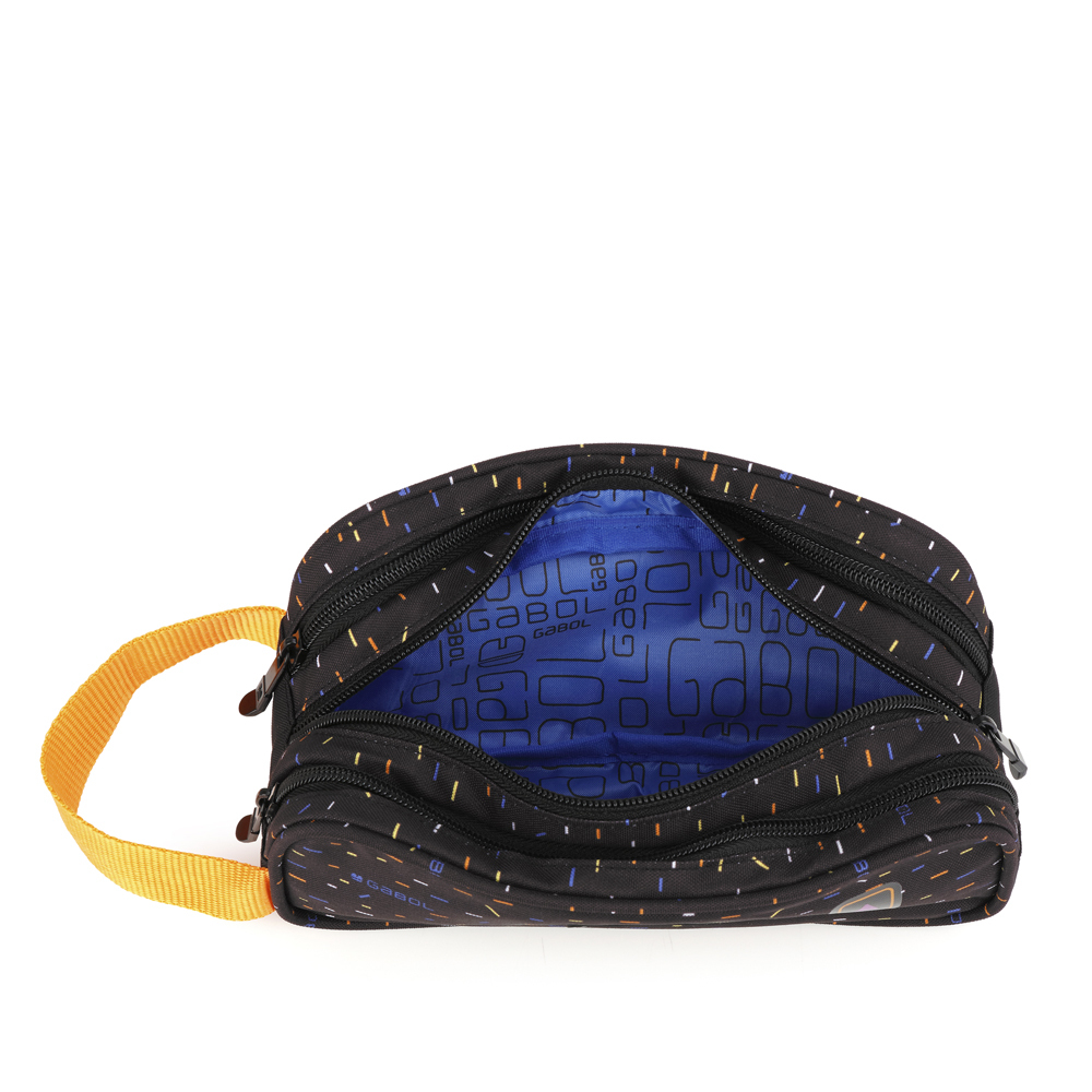 Pernica sa tri odeljka 22x9x9 cm 2l-0,07 kg Virtual crna Gabol - Image 4