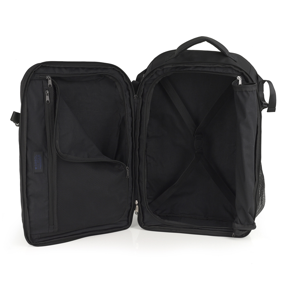 Ranac sa 2 odeljka 35x55x18,5/23 cm 38,5/44l, 1kg Canada crna Gabol - Image 5