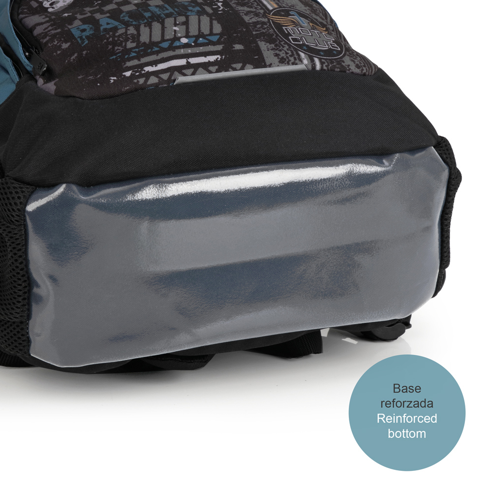 Ranac školski ergonomski 32x44x18 cm 21l-0,56 kg Road petrolej Gabol - Image 5