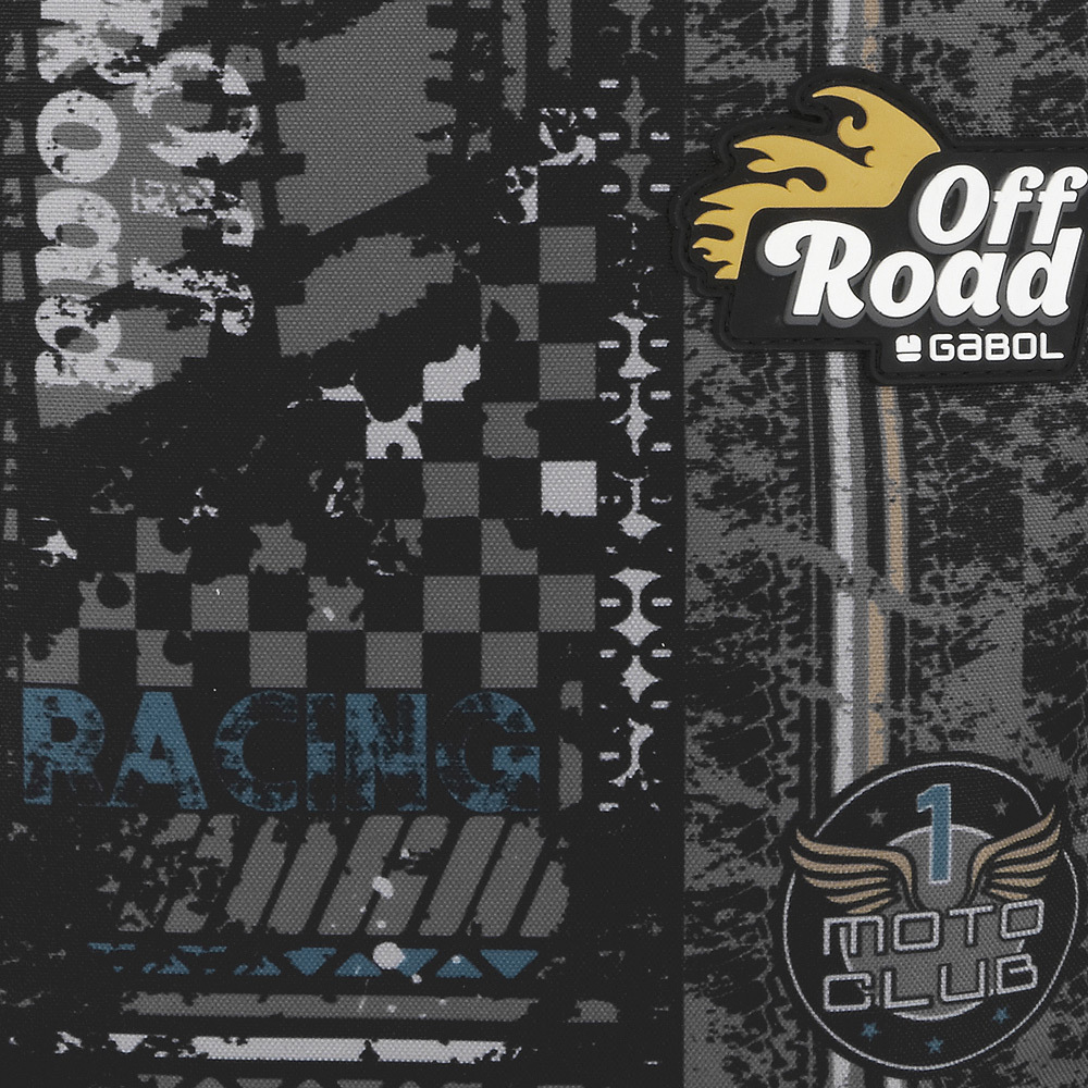 Ranac školski ergonomski 32x44x18 cm 21l-0,56 kg Road petrolej Gabol - Image 6