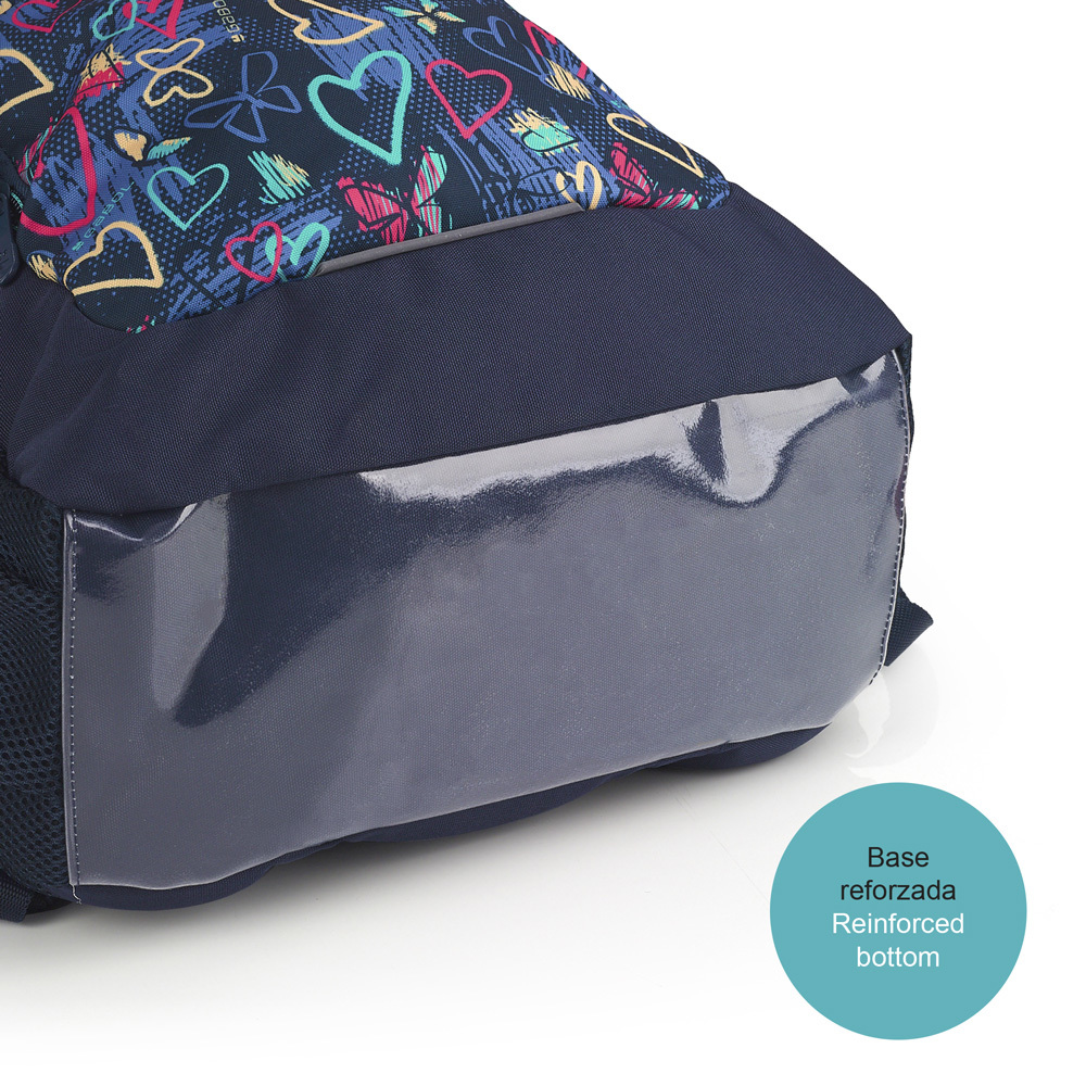 Ranac školski ergonomski 32x44x18 cm 21l-0,56 kg Tizas tamno plava Gabol - Image 5