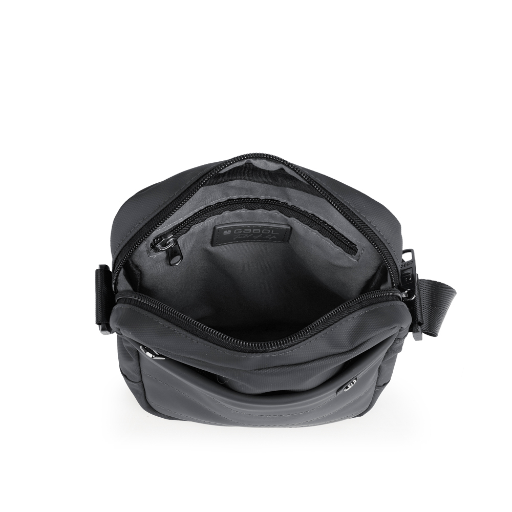 Torba na rame muška 17x22x5 cm Joel siva Gabol - Image 4