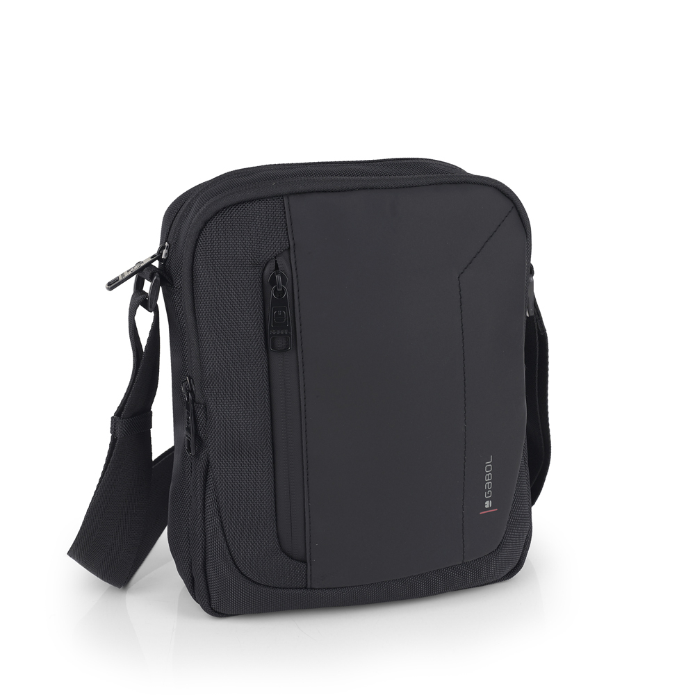 Torba na rame muška 20x25x8 cm Aston crna Gabol - Image 5