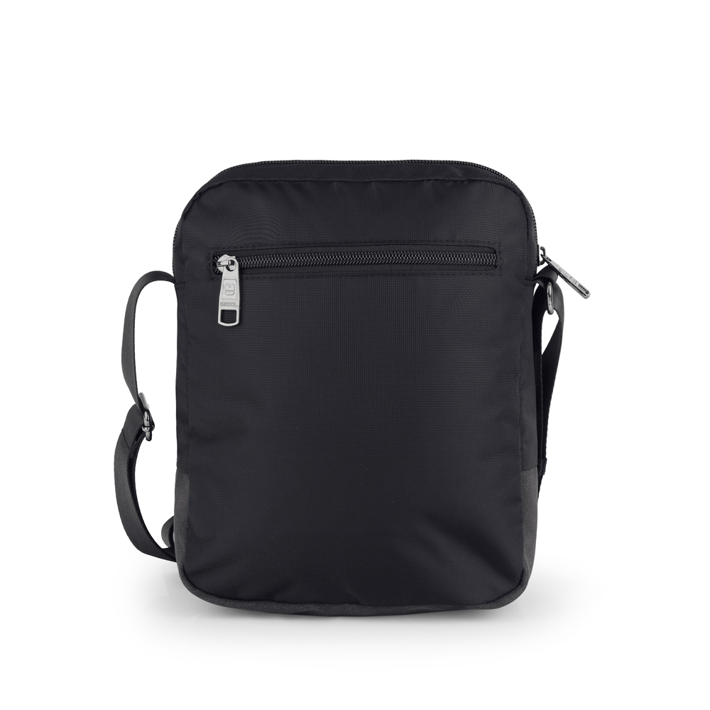 Torba na rame muška 20x25x8 cm Stone crna Gabol - Image 5