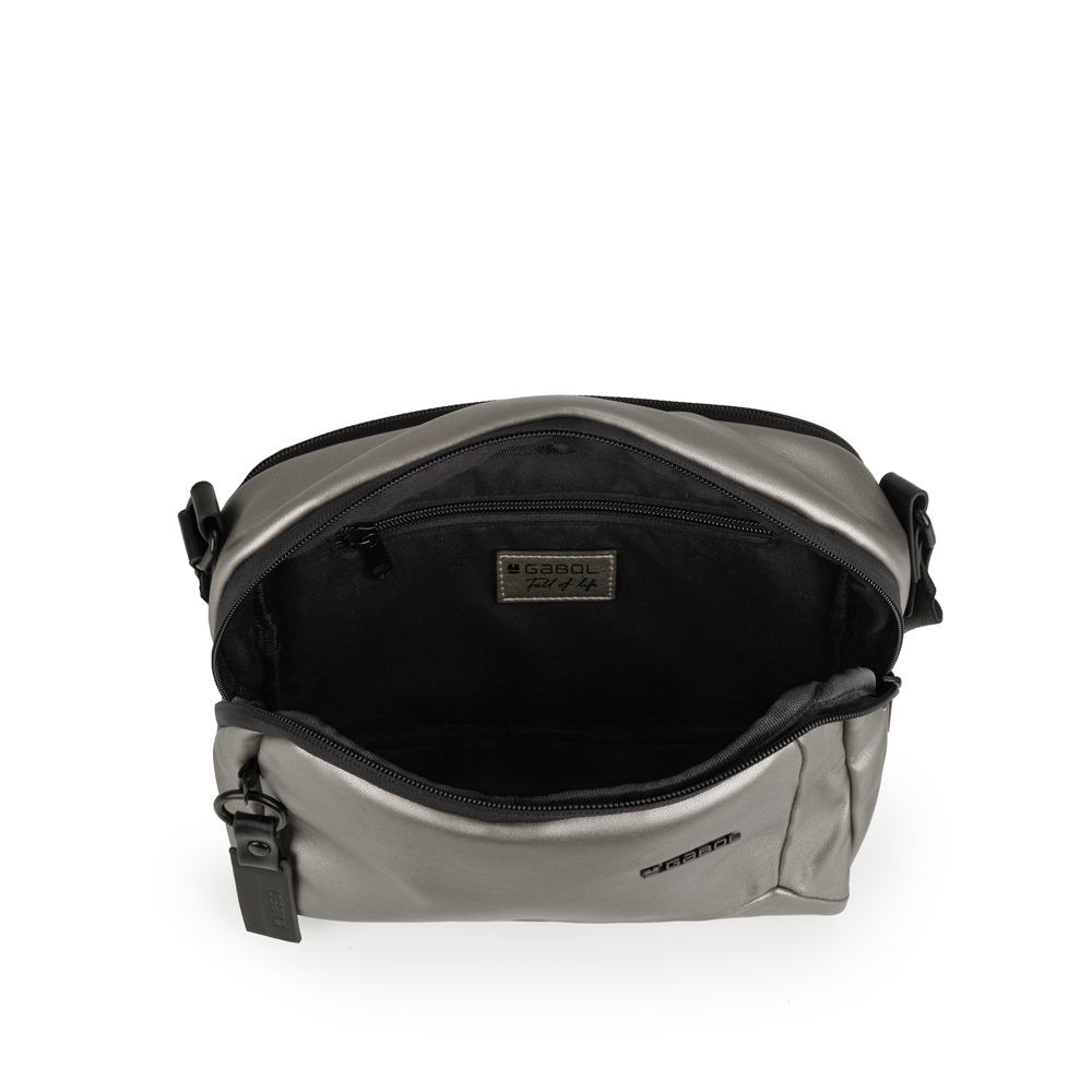 Torba na rame ženska 24x15x9 cm Megan šampanj Gabol - Image 4