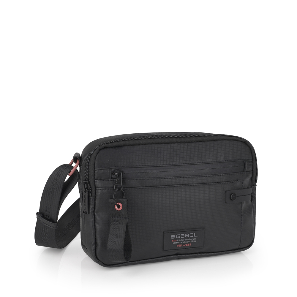 Torba na rame ženska 24x16x8 cm Sharon crna Gabol - Image 5