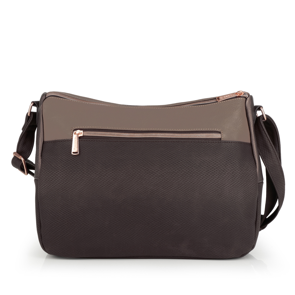 Torba na rame ženska 33x24x9 cm Thelma braon Gabol - Image 3