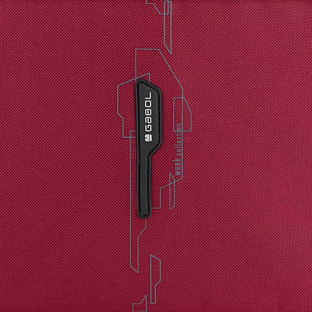 Torba putna 42x30x24 cm 27l Week Eco crvena Gabol - Image 6