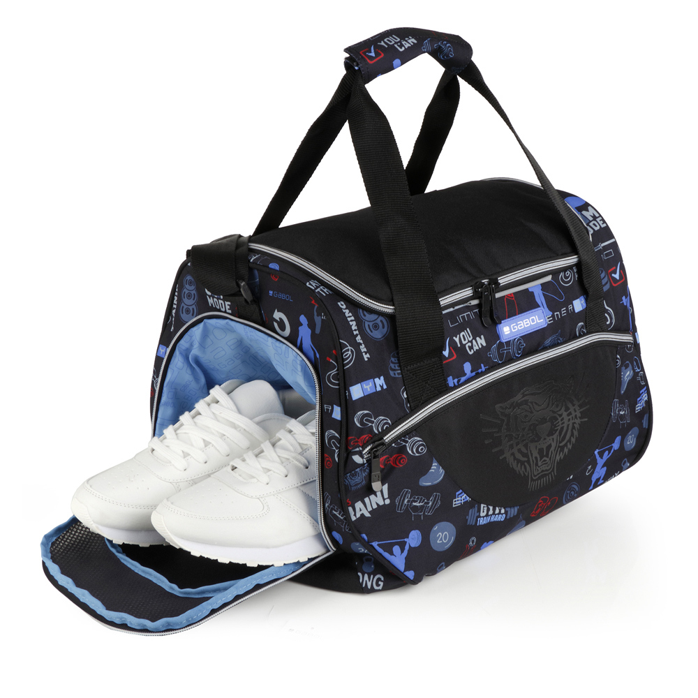 Torba sportska 42x28x25 cm 30l-0,46 kg Training crna Gabol - Image 6