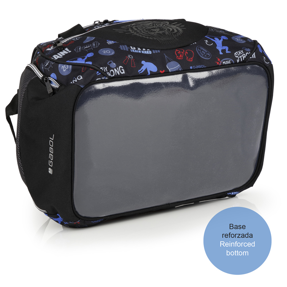 Torba sportska 42x28x25 cm 30l-0,46 kg Training crna Gabol - Image 7