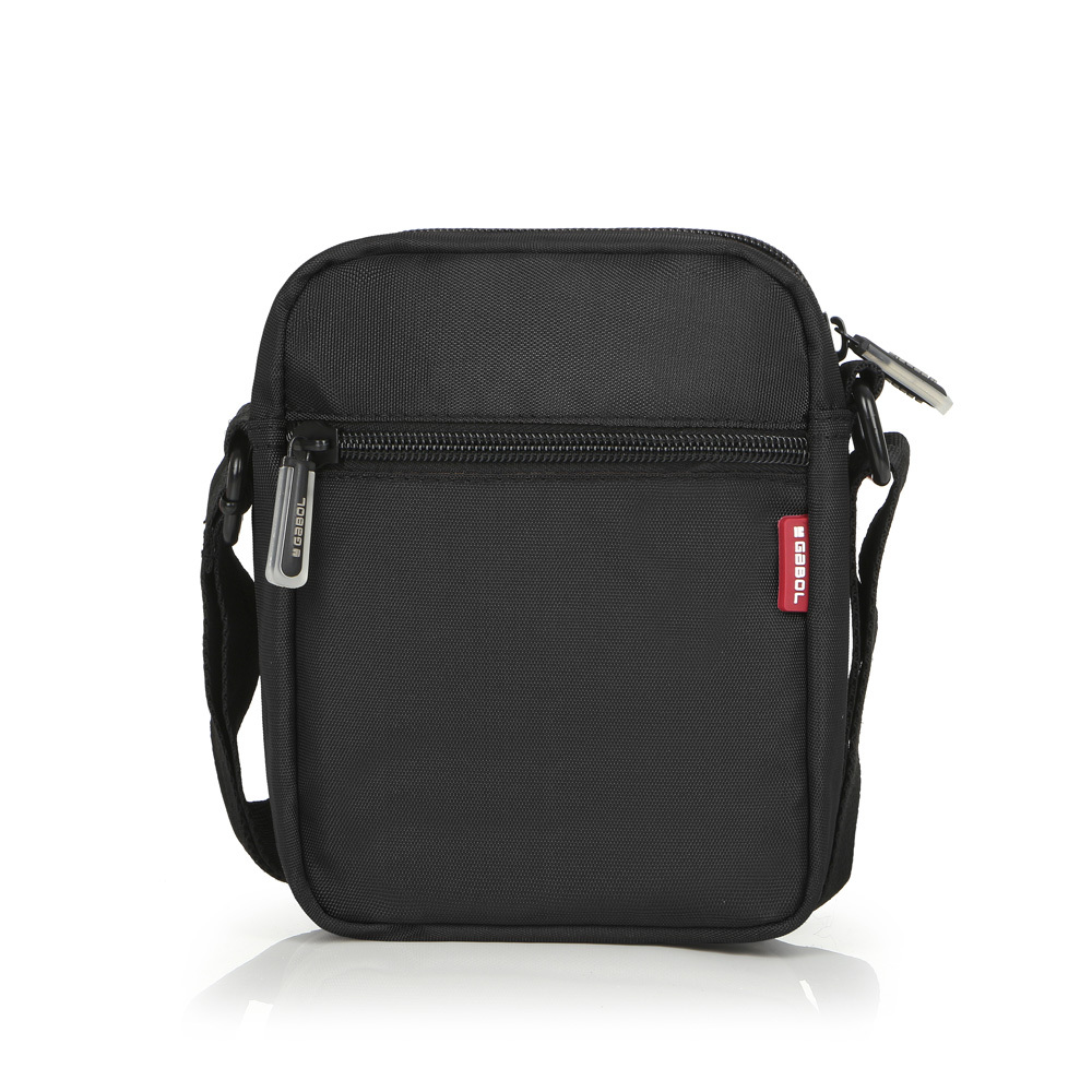 Torbica na rame muška 14x18x8 cm Twist ECO crna Gabol - Image 3