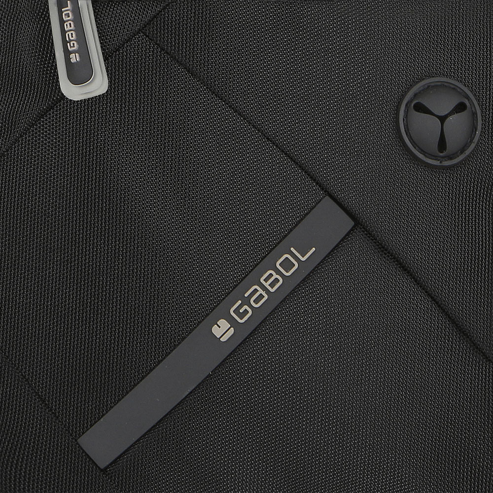 Torbica na rame muška 14x18x8 cm Twist ECO crna Gabol - Image 4