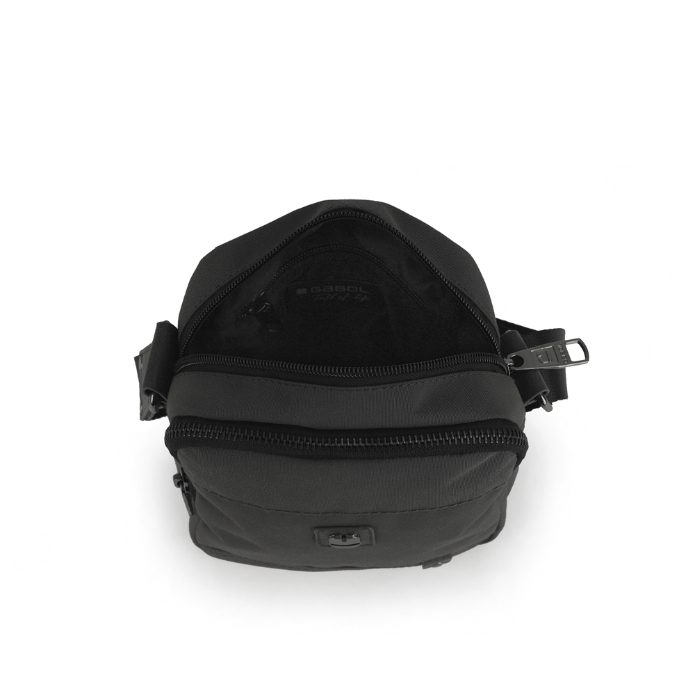 Torbica na rame muška 15x18x7 cm Dock siva Gabol - Image 3