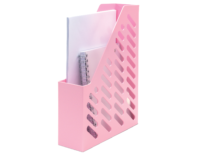 Uspravni držač za dokumentaciju KLASSIK pastel roze Han - Image 2