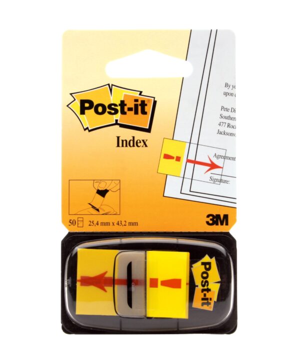 Post-it index "Exclamation Mark", 50 listića, 25,4x43,2mm 680-33 3M - Image 2