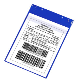 Magnetni džep u boji A4 uspravni, 1/5 plava Tarifold