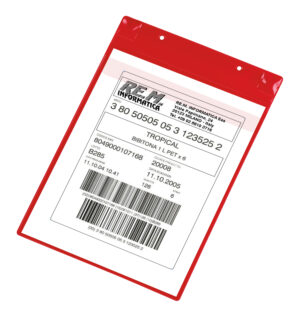 Magnetni džep u boji A4 uspravni, 1/5 crvena Tarifold