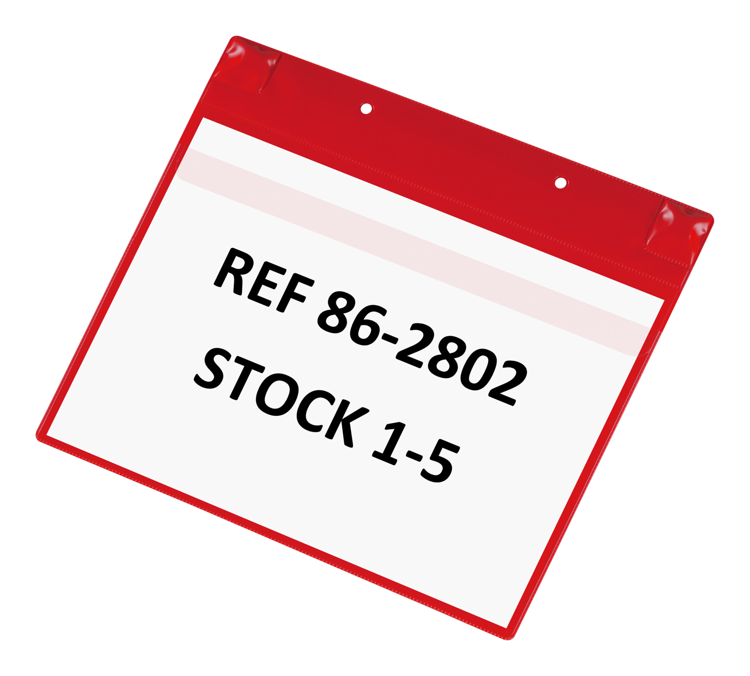 Magnetni džep u boji A4 horizontalni, 1/5 crvena Tarifold