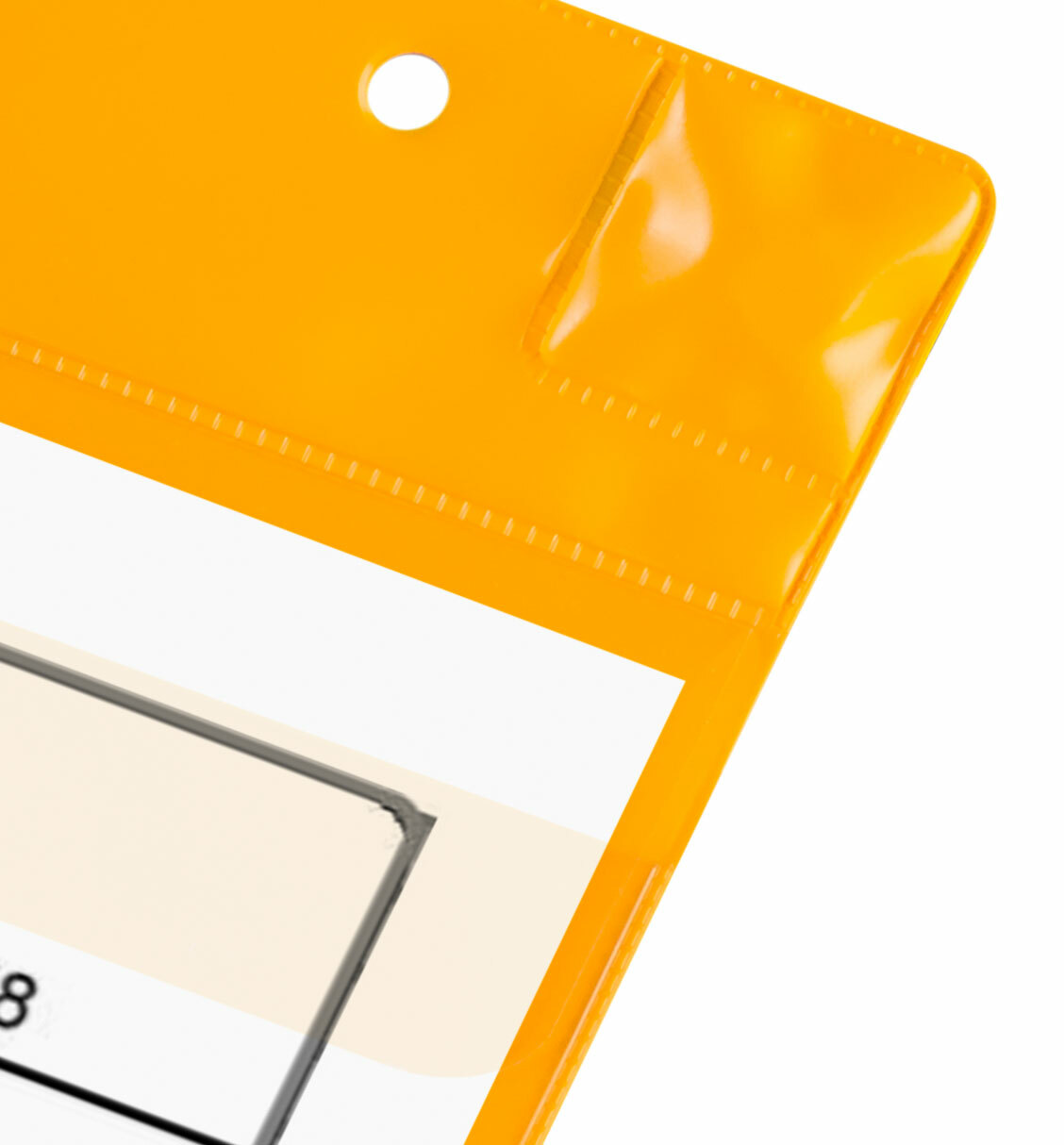 Magnetni džep u boji A4 horizontalni, 1/5 žuta Tarifold - Image 2