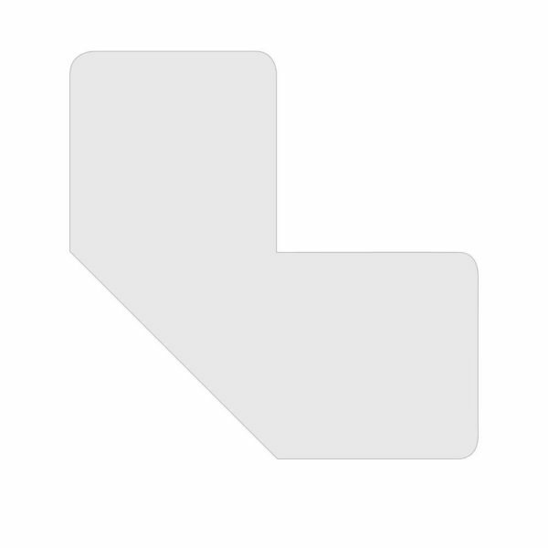 Simboli za podno obeležavanje "L" forma 1/10 bela Tarifold